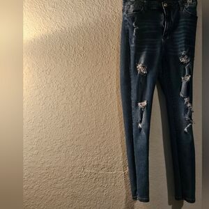 Shein distressed jeans